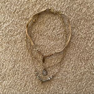 Bass Co layered necklace set